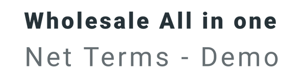 Net Terms Demo