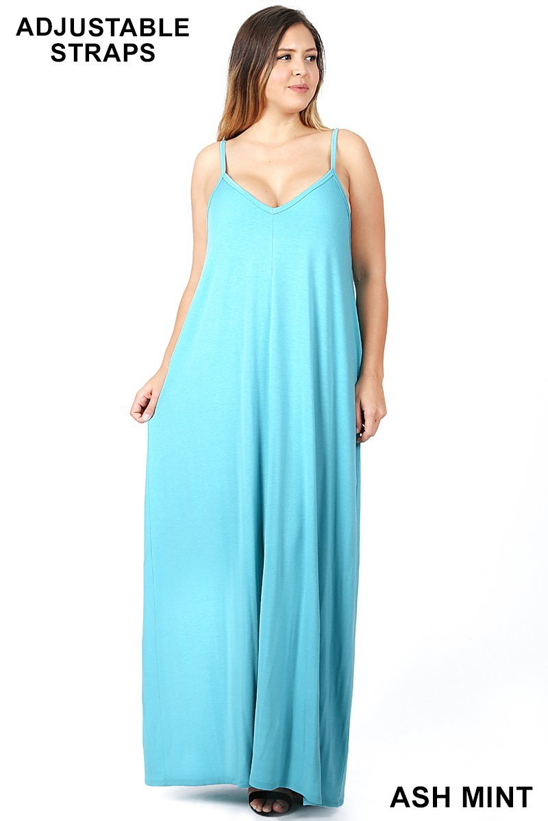 Ash Mint Long Breezy Dress